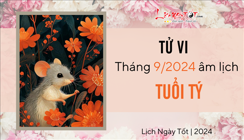 Tử vi tháng 9/2024 tuổi Tý âm lịch: Nhiều thách thức mới, hãy tự tin vào năng lực của mình