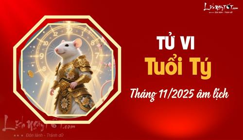 Tử vi tháng 11/2025 tuổi Tý âm lịch: Giai đoạn trù bị trước thềm cuối năm