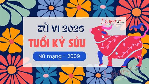 Tử vi 2026 tuổi Kỷ Sửu 2009 nữ mạng: Phải đặt cược mọi nỗ lực vào học tập để đạt mục tiêu