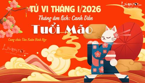 Tử vi tháng 1/2026 tuổi Mão âm lịch: Cát khí lan tràn, vạn sự hanh thông