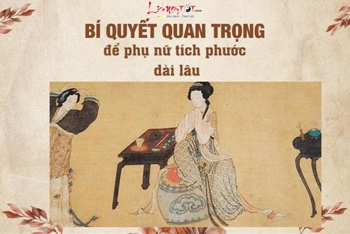4 bí quyết quan trọng để phụ nữ tích phước dài lâu, trọn vẹn hạnh phúc