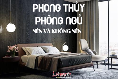 Nên và không nên trong phong thủy phòng ngủ để cuộc sống bình yên, sức khỏe dồi dào