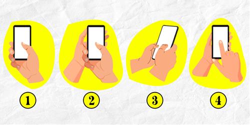 Xem cách cầm điện thoại tiết lộ rõ BẠN LÀ AI - Gương soi tính cách cực chuẩn!