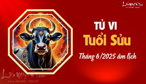 Tử vi tháng 6/2025 tuổi Sửu âm lịch: Một tháng đầy biến động, xung đột và áp lực