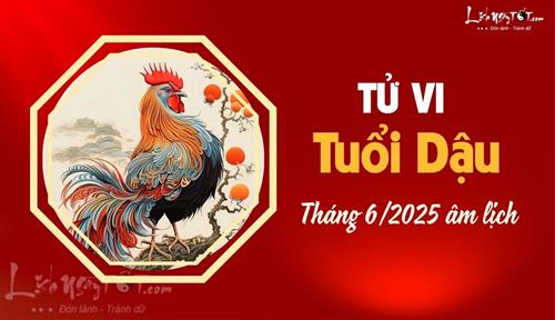 Tử vi tháng 6/2025 tuổi Dậu âm lịch: Thử thách là bàn đạp để trưởng thành