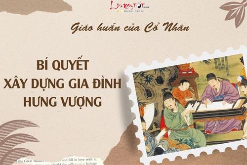 10 bí quyết cổ nhân xây dựng gia đình hưng vượng, đời đời nhớ ơn