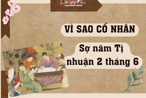 Vì đâu người xưa sợ năm Tị nhuận 2 tháng 6? Chúng ta nên lưu tâm nhất điều gì?