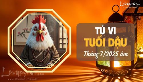 Tử vi tháng 7/2025 tuổi Dậu âm lịch: Đào hoa nở rộ, được sống trong những mộng mơ