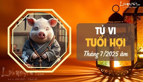 Tử vi tháng 7/2025 tuổi Hợi âm lịch: Tài chính dồi dào, phát huy được năng lực trong công việc