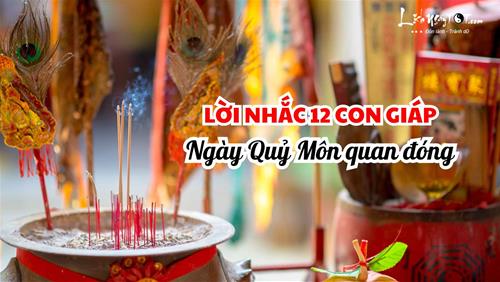 Tai họa rình rập! 12 con giáp làm ngay điều này để "bình an vô sự" trong ngày Quỷ Môn Quan đóng 30/7 âm!