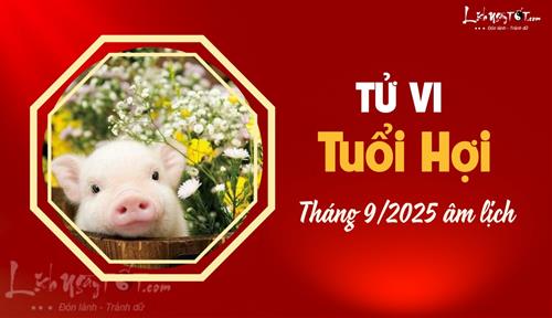 Tử vi tháng 9/2025 tuổi Hợi âm lịch: Gặp nhiều bế tắc, dễ rơi vào ngõ cụt