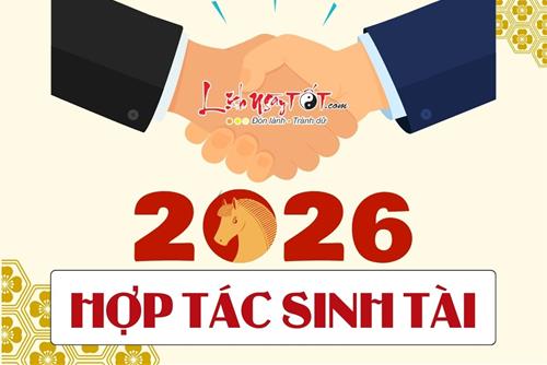 Năm 2026: Những cặp đôi con giáp cứ hợp tác là SINH TÀI – SINH PHÚC, buôn bán hay hôn nhân đều ra TIỀN