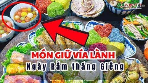 Mâm cúng Rằm tháng Giêng năm Ngựa đỏ mà có vật phẩm giữ VÍA này thì sự THÀNH lộc PHÁT quanh năm suốt tháng!