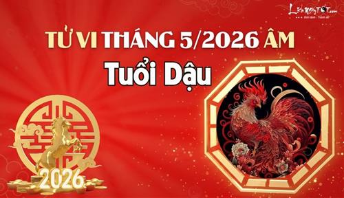 Tử vi tháng 5/2026 tuổi Dậu âm lịch: Tự hào ngẩng cao đầu khi tài lộc dồi dào