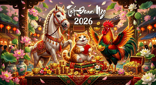 Tết Đoan Ngọ 2026 là cơ hội “xào lại lá bài số mệnh” cho 3 con giáp này, tranh thủ cơ hội TÍCH VÀNG đầy két!