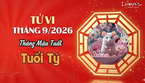 Tử vi tháng 9/2026 tuổi Tý âm lịch: Biến kinh nghiệm thành hành động