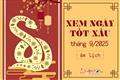 Xem ngày tốt tháng 9 năm 2025: Lựa chọn ngày cát khởi đại sự