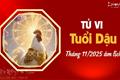 Tử vi tháng 11/2025 tuổi Dậu âm lịch: Nhiều thử thách và biến động
