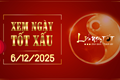 Xem ngày tốt xấu 6/12/2025 - Âm lịch hôm nay 17/10 năm Ất Tỵ