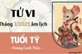 Tử vi tháng 3/2025 tuổi Tý âm lịch: Vận trình nhiều biến động, sai một ly đi một dặm