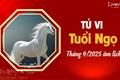 Tử vi tháng 9/2025 tuổi Ngọ âm lịch: Sự nghiệp bùng nổ, tài lộc đầy nhà