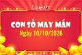 Con số may mắn hôm nay 10/10/2026 theo năm sinh - Xem số VÀNG phát LỘC ngày mùng 1