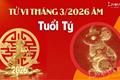 Tử vi tháng 3/2026 tuổi Tý âm lịch: Phúc lộc đến từ sự tử tế và thái độ tích cực