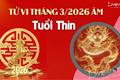 Tử vi tháng 3/2026 tuổi Thìn âm lịch: Thử thách đan xen, cảm xúc rối ren