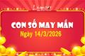 Con số may mắn hôm nay 14/3/2026 hợp 12 con giáp lấy vía đỏ