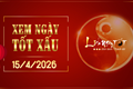 Xem ngày tốt xấu 15/4/2026 - Âm lịch hôm nay 28/2 năm Bính Ngọ