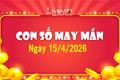 Con số may mắn hôm nay 15/4/2026 theo năm sinh: Số HÊN làm gì cũng LỢI