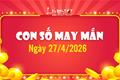 Con số may mắn hôm nay 27/4/2026 theo năm sinh: Xem số ngẫu nhiên mang tới vận may khó ngờ