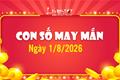 Con số may mắn hôm nay 1/8/2026 theo năm sinh: Đón LỘC VÀNG trời ban