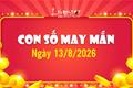 Con số may mắn hôm nay 13/8/2026 theo năm sinh: Số MAY làm gì cũng LỢI